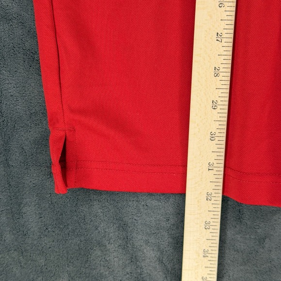 Trojan Apparel USC Trojans Mens Large Red White Performance Polo Shirt Short Slv - Picture 7 of 8